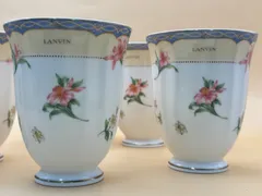 KG7 LANVIN ランバン フリーカップ 5客セット