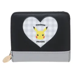 ポケットモンスター 二つ折り財布 ラウンド札入れ ピカチュウ BK ポケモン サンアート プレゼント キャラクター グッズ 