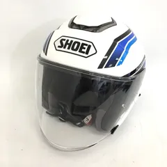 美品 SHOEI ショウエイ J-Cruise ホワイト M(57cm) SHOEI ジェット ヘルメット J-Cruise 3 ジェイクルーズ スリー