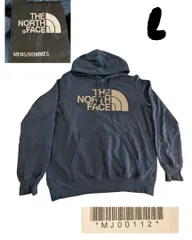 ザノースフェイススウェットパーカーネイビーメンズLサイズフーディー