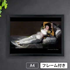 フランシスコ・デ・ゴヤ 着衣のマハ 立体複製名画 美術品