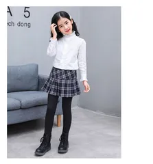 ストレッチ総柄スカッツ ベビー キッズ 子供 子供服 キッズ服 女の子 秋 秋冬 秋服 秋冬物 スカッツ スカート スパッツ スカートレギンス スカート付きレギンス レギンススカート 保育園 小学生 スカート付きレギンス キッズレギンスHZQ6451