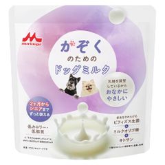 森乳サンワールド 犬 ミルク [ 生後2か月からシニア ] かぞくのためのドッグミルク 1袋 150g 低カロリー 低脂質 栄養補完食 粉末 森永乳業