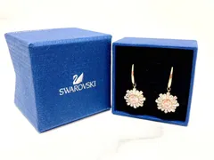 ☆SWAROVSKI　スワロフスキー　Sunshine　サンシャイン　ドロップピアス　ミックスカット　ピンクゴールド　K24484(3/15)