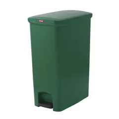 【新品・7営業日以内発送】KTLN305 トラスト ステップオンコンテナ スリム 左右開き 1301 グリーン【沖縄離島販売不可】
