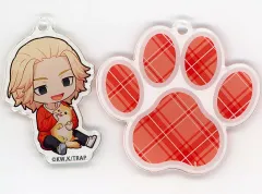 【中古】キーホルダー 佐野万次郎 アクリルキーホルダー Pair Animal 「東京リベンジャーズ Collaboration Cafe 第三弾 in SMILE BASE CAFE」