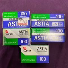 FUJICHROME　ASTIA100　5個まとめ