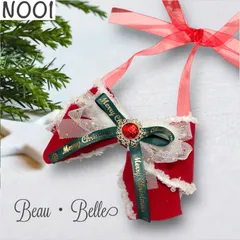 【匿名配送】N001　チョーカー ネックレス 犬用リボン 犬リボン リボン きれいめ お出かけ 赤 犬 わんこ お出かけ 記念日 バレッタ リボンバレッタ 誕生日 イベント クリスマス xmas