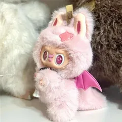 LABUBU ラブブ ホワイトの羽 エンジェルラビット 着せ替え服 17cm