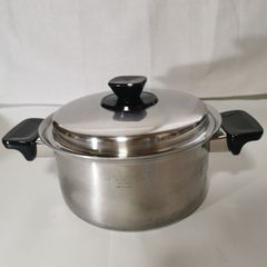AMC ステンレス両手鍋 24cm 3.3L - メルカリ