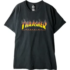 古着 スラッシャー THRASHER ファイヤーパターン サーフ スケートTシャツ メンズL相当/eaa579986のサムネイル