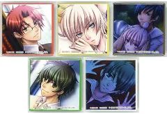 【中古】バッジ・ピンズ [単品] 集合 スクエア缶バッジ5種セット 「Switchソフト PanicPalette ～パニックパレット～ ami-himeパック」 同梱特典