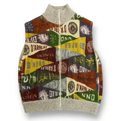 The DUFFER N NEPHEWS 切り替えニットカーディガン　未使用 THE DUFFER N NEPHEWS(ザダファーアンドネフューズ