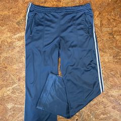 USA製 ’70s~’80s ヴィンテージ adidas トラックパンツ ブルー ATP 3本ライン トレフォイル 70年代 80年代 アディダス ジャージ ビンテージ VINTAGE ボトムス アメリカ製 ユーズド USED 古着のサムネイル