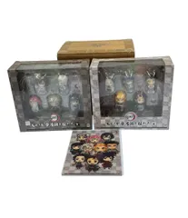 美品 鬼滅の刃 フィギュア 炭治郎と柱たち マスコットセット ABおまとめBOX メガハウス