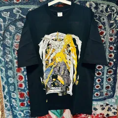 DEATH NOTE ミサミサ Tシャツ 半袖 新品未使用 漫画 新品未使用 レトロ 個性的 奇抜  攻め 前衛的 ビンテージリプリント 古着 好き プリントT DEATH NOTE  メンズ 半袖 ティーシャツ アニメ L XLブラック