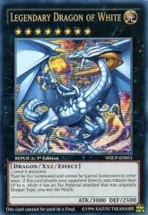 遊戯王 白き竜の落胤 シークレット 英語版 EU版 - メルカリ