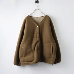 スタジオクリップ studio CLIP リバーシブルボアブルゾン M/ブラウン ジャケット アウター 羽織り もこもこ【2400014403091】