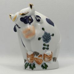 マイセン　MEISSEN　干支　丑　牛　ウシ　置物 マイセン ミニ干支人形 丑(ウシ オス) 83640/900300 | イヤー