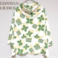 giannilogiudice ジャンニロジュディチェ【S】長袖カットソー 総柄 タートルネック カジュアル