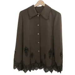 ★伊太利屋★イタリヤ★S★黒ペーズリー柄スカーブラウスセット★訳あり★ ☆伊太利屋☆イタリヤ☆S☆黒ペーズリー柄スカーブラウスセット☆訳