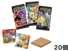 バンダイ(BANDAI) ドラゴンボール 超戦士シールウエハース超 激突の戦士たち 20個 BOX 食玩 賞味期限 2026/05