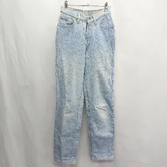 ◇ Θ Levi's リーバイス USA製 裏ボタン 544 ストレートデニムパンツ サイズ7M ライトブルー系 レディース E  【1502180077210】