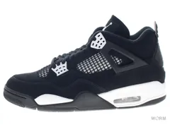 【US10】 AIR JORDAN 4 RETRO White Thunder FQ8138-001 【新古品】