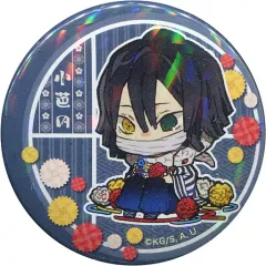 【中古】バッジ・ピンズ 伊黒小芭内 「鬼滅の刃 トレーディングホログラム缶バッジ 第2弾 誕生花ver.」