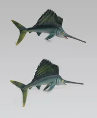カジキマグロ置き物、イタリア置き物、カジキマグロFRP飾り、63センチ、 マリン バショウカジキ カジキ マグロ 置物 模型 ミニチュア