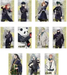 【中古】シール・ステッカー 全11種セット 「呪術廻戦 サテン地ステッカー 01 第1弾 A」