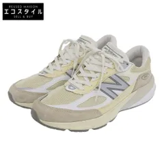 New Balance 990ss6 26cm ベージュ/グレー New Balance M990SS6 CREAM 23FW-I（ニューバランス M990SS6