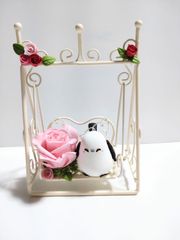母の日　シマエナガブランコ