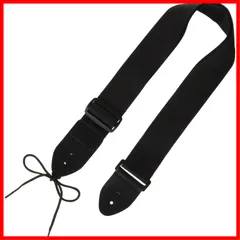 ブラック PGS-1001/BK ギターストラップ KC