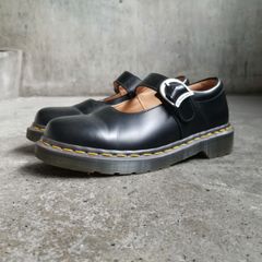 COMME des GARCONS COMME des GARCONS × Dr.Martens Mary Jane UK 5 コムデギャルソンコムデギャルソン コムコム ドクターマーチン メリージェーン ENGLAND製 ブラック ワンストラップ