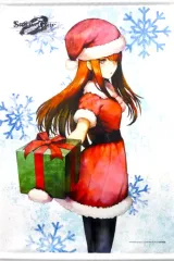 【中古】タペストリー 牧瀬紅莉栖(サンタ) B2タペストリー 「PS4/PS3/PS Vitaソフト STEINS;GATE 0」 ソフマップ購入特典