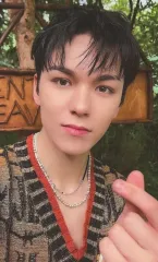 【中古】コレクションカード(男性) SEVENTEEN/VERNON(バーノン)/CD「Seventeenth Heaven」UNIVERSAL MUSIC STORE特典スペシャルフォトカード