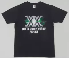 【中古】衣類 EXILE THE SECOND ツアーTシャツ ブラック Lサイズ 「EXILE THE SECOND PERFECT LIVE 2012-2020」