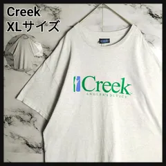 creek クリーク tシャツ 希少カラー Creek(クリーク) プリントTシャツ ライトグレー サイズ XL