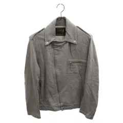 HYSTERIC GLAMOUR (ヒステリックグラマー) スウェットダブルライダースジャケット グレー 0263CJ03のサムネイル