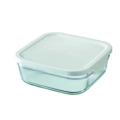 【 新品 未開封 】   IWAKI iwaki パック＆レンジ BOX小 ホワイト KN3247W 未使用 送料無料