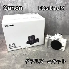 2025年最新】EOS Kiss M ダブルズームキット [ホワイト]の人気