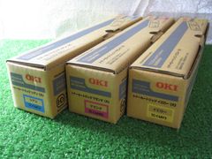 【R1514】OKI 純正 トナーカートリッジ 3本セット TC-C4AM2 など