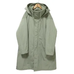 美品 24AW UNIQLO ユニクロC 中綿 フーテッドコート S カーキ メンズ 古着 中古 USED