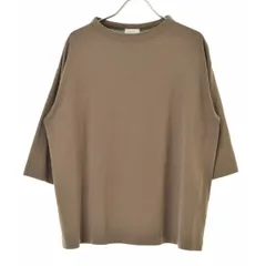 【handvaerk】60/2 ボトルネック SOLID七分袖Tシャツのサムネイル