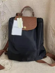 ✨美品/近年モデル✨ロンシャン ミニリュック ル・プリアージュ オールレザー 黒 楽天市場】ミニ（ブランドロンシャン）（バックパック・リュック
