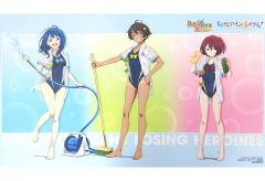 [중고] 서플라이 빌 디바이드-브라이트- 플레이 매트 야나미 안나 & 야키시오 떡 & 코마치치카 이벤트 경품