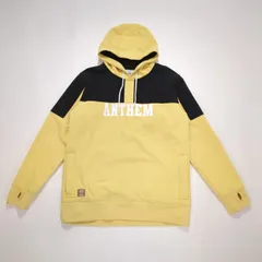 SHOULDER PATCH HOODIE AN2105 イエロー Lのサムネイル