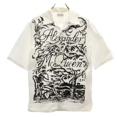 Alexander McQueen ドッキングシャツ 長袖 BDシャツ白×黒 ギャラリー：アレキサンダー・マックイーンの新作シャツは、目を