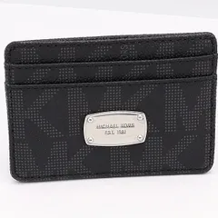 良品 マイケルコース カードケース 黒 NKG